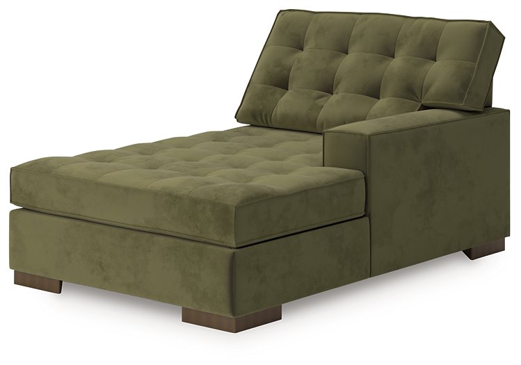 Caspian-Town Sectional with Chaise - Furniture Bros & Mattress (Bolingbrook, IL)