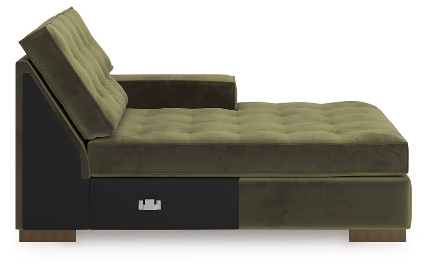 Caspian-Town Sectional with Chaise - Furniture Bros & Mattress (Bolingbrook, IL)