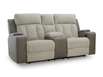 WhipLash Power Reclining Loveseat with Console - Furniture Bros & Mattress (Bolingbrook, IL)