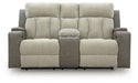WhipLash Power Reclining Loveseat with Console - Furniture Bros & Mattress (Bolingbrook, IL)