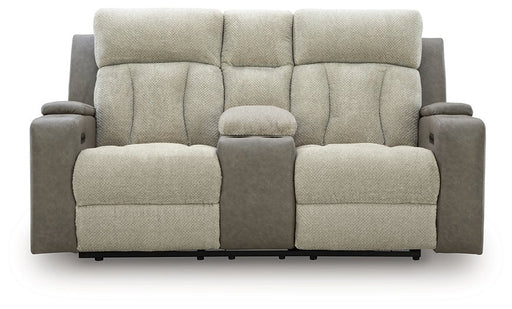 WhipLash Power Reclining Loveseat with Console - Furniture Bros & Mattress (Bolingbrook, IL)