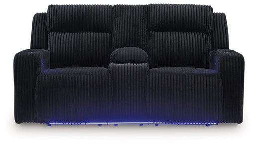 Forest Lake Power Reclining Loveseat with Console - Furniture Bros & Mattress (Bolingbrook, IL)