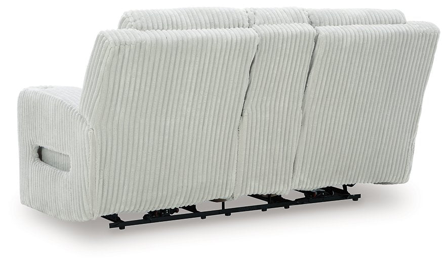 Forest Lake Power Reclining Loveseat with Console - Furniture Bros & Mattress (Bolingbrook, IL)