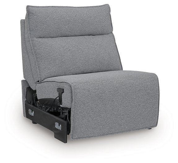 Modmax Reclining Sectional with Console - Furniture Bros & Mattress (Bolingbrook, IL)