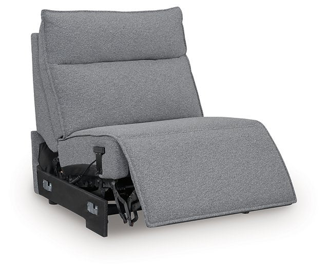 ModMax II Reclining Sectional with Chaise and Audio Console - Furniture Bros & Mattress (Bolingbrook, IL)