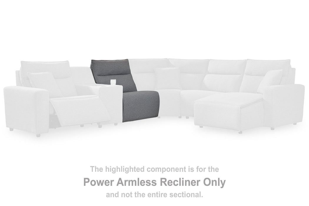 Modmax Power Reclining Sectional with Chaise - Furniture Bros & Mattress (Bolingbrook, IL)