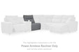Modmax Reclining Sectional with Console - Furniture Bros & Mattress (Bolingbrook, IL)