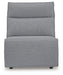 Modmax Reclining Sectional with Console - Furniture Bros & Mattress (Bolingbrook, IL)