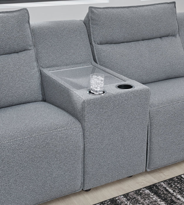 Modmax Power Reclining Sectional with Chaise - Furniture Bros & Mattress (Bolingbrook, IL)