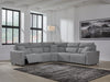 Modmax Power Reclining Sectional - Furniture Bros & Mattress (Bolingbrook, IL)
