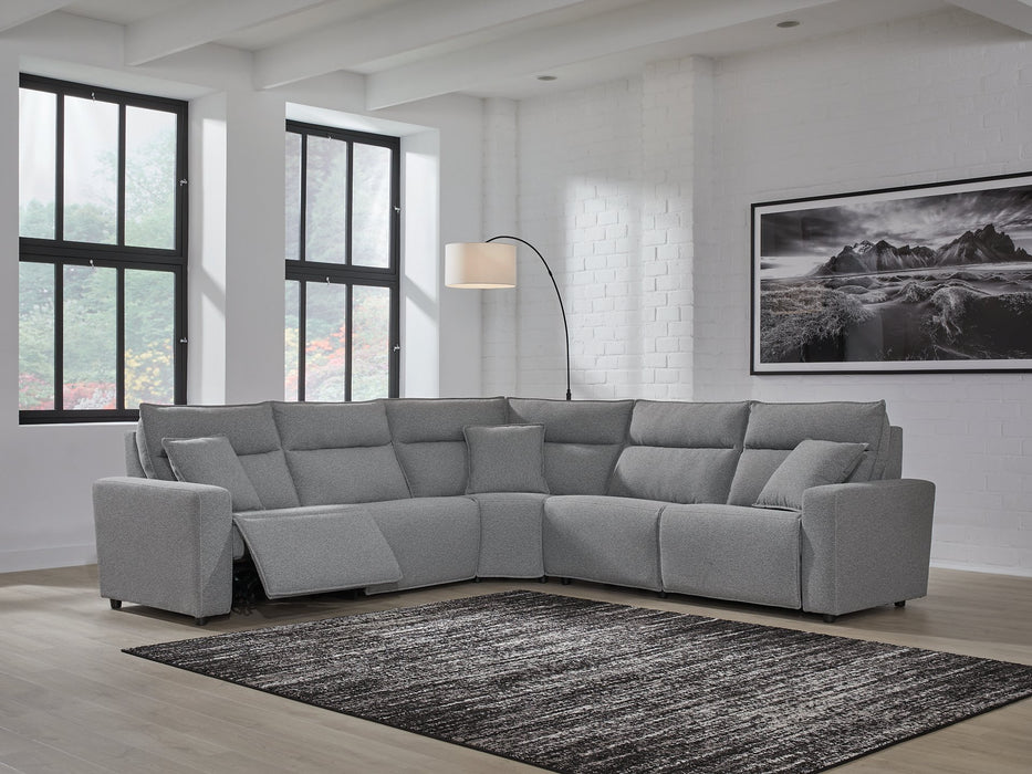Modmax Power Reclining Sectional - Furniture Bros & Mattress (Bolingbrook, IL)