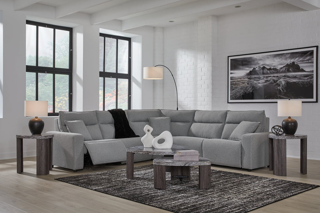 Modmax Power Reclining Sectional - Furniture Bros & Mattress (Bolingbrook, IL)