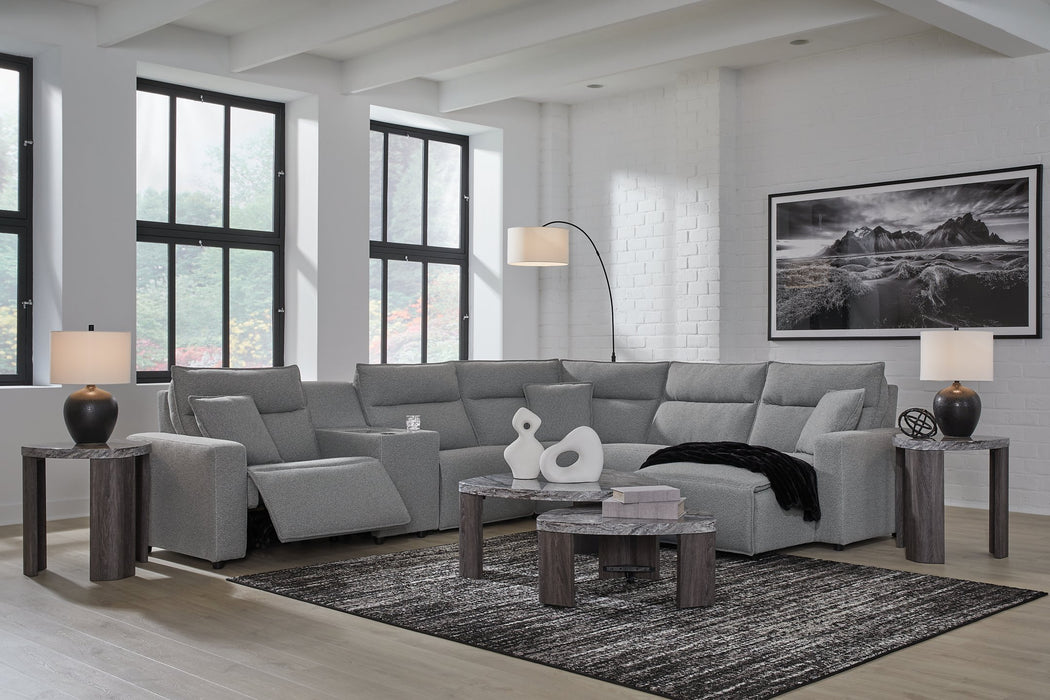 Modmax Power Reclining Sectional with Chaise - Furniture Bros & Mattress (Bolingbrook, IL)