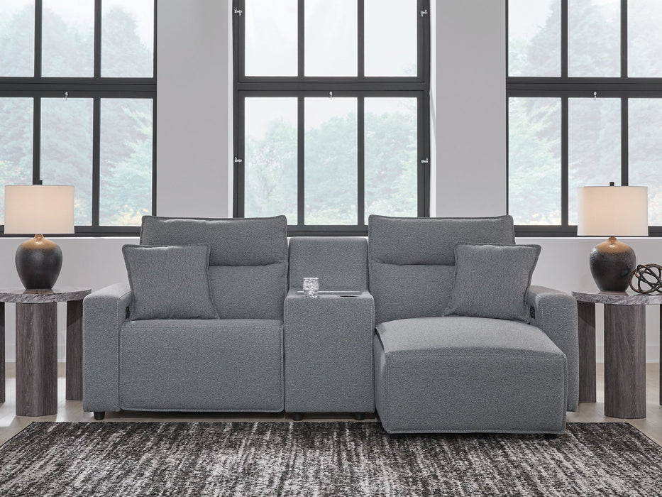 Modmax Power Reclining Sectional with Chaise - Furniture Bros & Mattress (Bolingbrook, IL)