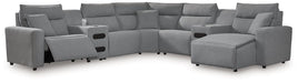 Modmax Power Reclining Sectional with Chaise - Furniture Bros & Mattress (Bolingbrook, IL)