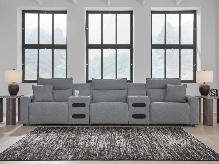 Modmax Power Reclining Sectional - Furniture Bros & Mattress (Bolingbrook, IL)