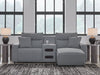 Modmax Power Reclining Sectional with Chaise - Furniture Bros & Mattress (Bolingbrook, IL)