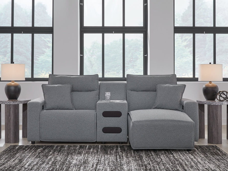 Modmax Power Reclining Sectional with Chaise - Furniture Bros & Mattress (Bolingbrook, IL)