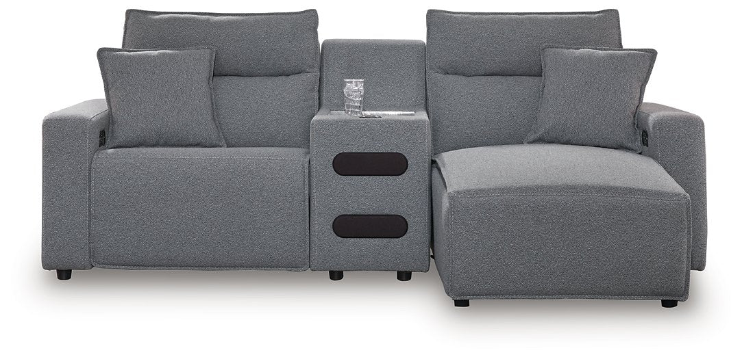 Modmax Power Reclining Sectional with Chaise - Furniture Bros & Mattress (Bolingbrook, IL)