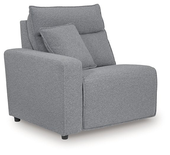 Modmax Reclining Sectional with Console - Furniture Bros & Mattress (Bolingbrook, IL)