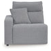 Modmax Reclining Sectional with Console - Furniture Bros & Mattress (Bolingbrook, IL)