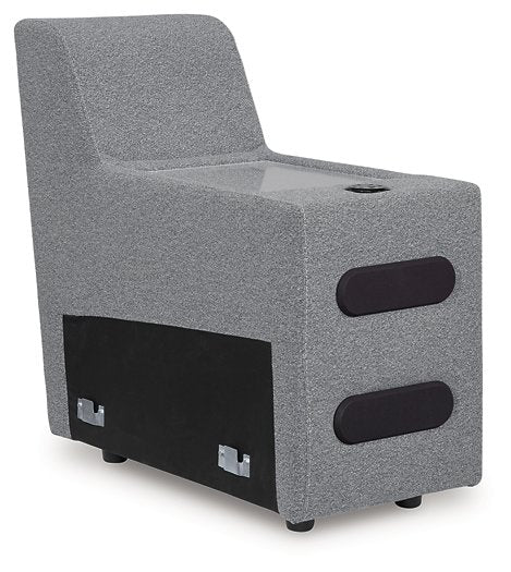 Modmax Reclining Sectional with Audio Console - Furniture Bros & Mattress (Bolingbrook, IL)