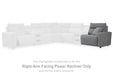 ModMax II Reclining Sectional with Chaise and Audio Console - Furniture Bros & Mattress (Bolingbrook, IL)