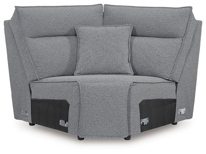 Modmax Reclining Sectional with Audio Console - Furniture Bros & Mattress (Bolingbrook, IL)