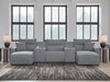 Modmax Power Reclining Sectional with Chaise - Furniture Bros & Mattress (Bolingbrook, IL)