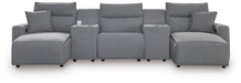Modmax Power Reclining Sectional with Chaise - Furniture Bros & Mattress (Bolingbrook, IL)
