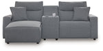 Modmax Power Reclining Sectional with Chaise - Furniture Bros & Mattress (Bolingbrook, IL)
