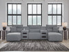 Modmax Power Reclining Sectional with Chaise - Furniture Bros & Mattress (Bolingbrook, IL)