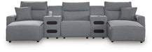 Modmax Power Reclining Sectional with Chaise - Furniture Bros & Mattress (Bolingbrook, IL)