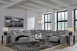 Modmax Power Reclining Sectional with Chaise - Furniture Bros & Mattress (Bolingbrook, IL)