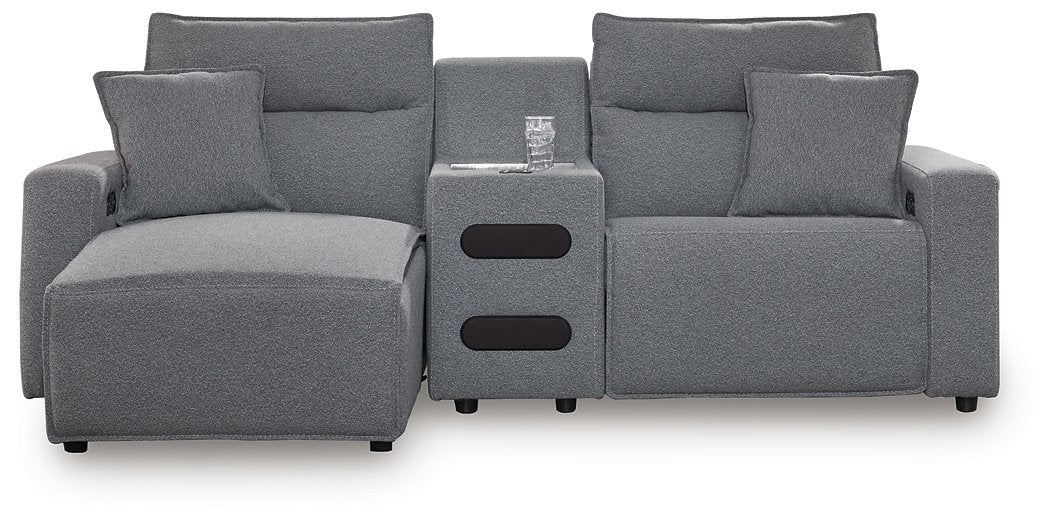 Modmax Power Reclining Sectional with Chaise - Furniture Bros & Mattress (Bolingbrook, IL)