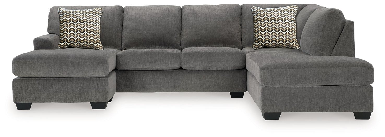 Riverfield Sectional with Chaise - Furniture Bros & Mattress (Bolingbrook, IL)