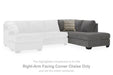 Riverfield Sectional with Chaise - Furniture Bros & Mattress (Bolingbrook, IL)