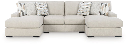 Laurelgrove Double Chaise Sectional - Furniture Bros & Mattress (Bolingbrook, IL)