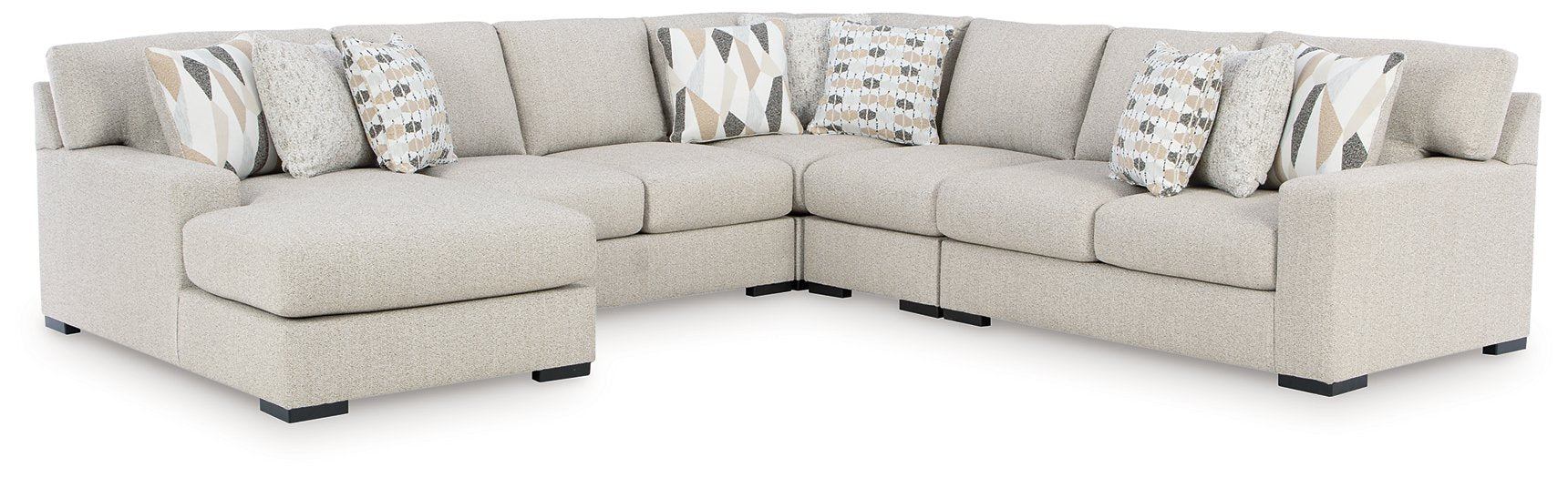 Laurelgrove Sectional with Chaise - Furniture Bros & Mattress (Bolingbrook, IL)