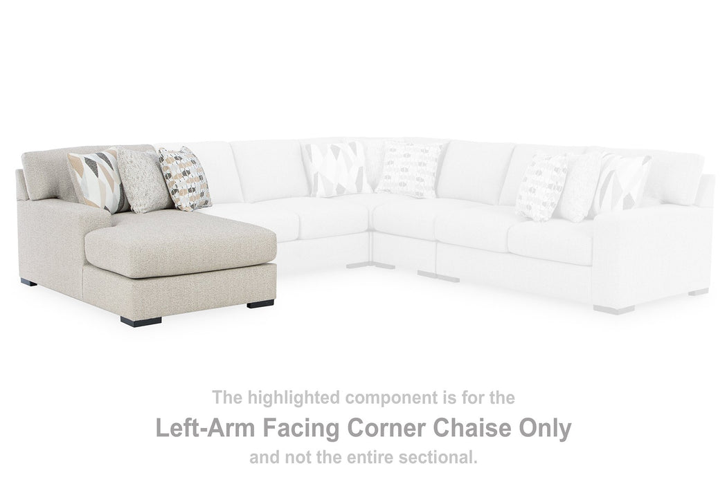 Laurelgrove Sectional with Chaise - Furniture Bros & Mattress (Bolingbrook, IL)