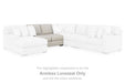 Laurelgrove Sectional with Chaise - Furniture Bros & Mattress (Bolingbrook, IL)