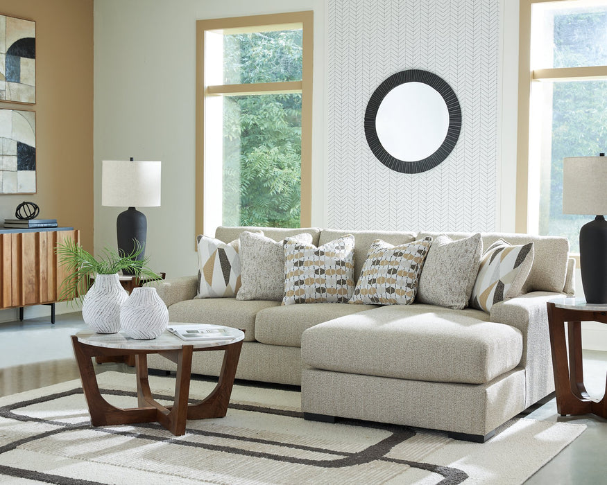 Laurelgrove Sectional Sofa Chaise - Furniture Bros & Mattress (Bolingbrook, IL)