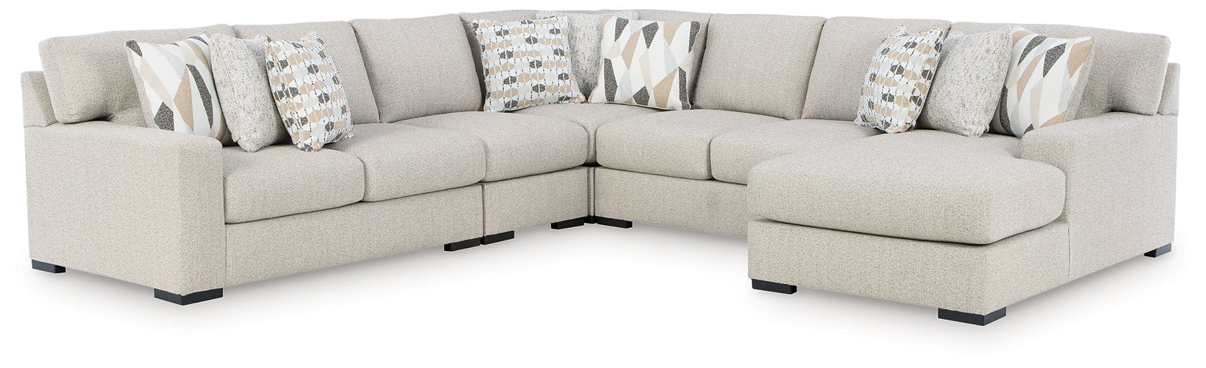 Laurelgrove Sectional with Chaise - Furniture Bros & Mattress (Bolingbrook, IL)