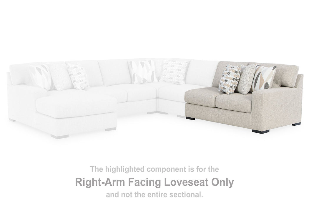 Laurelgrove Sectional with Chaise - Furniture Bros & Mattress (Bolingbrook, IL)