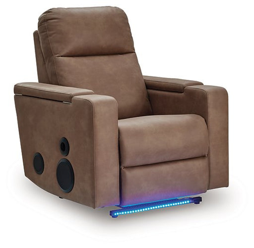 Lorrenton Power Glider Recliner with Audio System - Furniture Bros & Mattress (Bolingbrook, IL)
