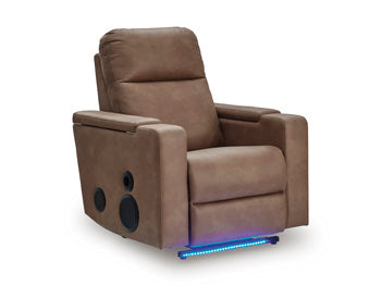 Lorrenton Power Glider Recliner with Audio System - Furniture Bros & Mattress (Bolingbrook, IL)