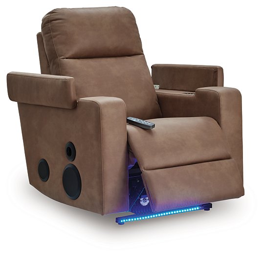 Lorrenton Power Glider Recliner with Audio System - Furniture Bros & Mattress (Bolingbrook, IL)