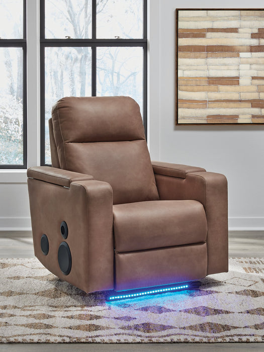 Lorrenton Power Glider Recliner with Audio System - Furniture Bros & Mattress (Bolingbrook, IL)