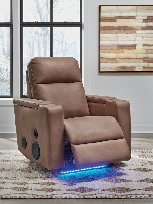 Lorrenton Power Glider Recliner with Audio System - Furniture Bros & Mattress (Bolingbrook, IL)