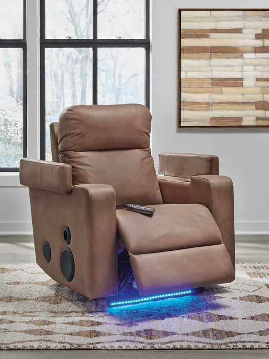 Lorrenton Power Glider Recliner with Audio System - Furniture Bros & Mattress (Bolingbrook, IL)